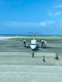 久米島空港で美味しいソーキそば❤️