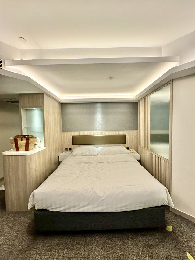 【香港仕德福山景酒店】浴缸房，正！