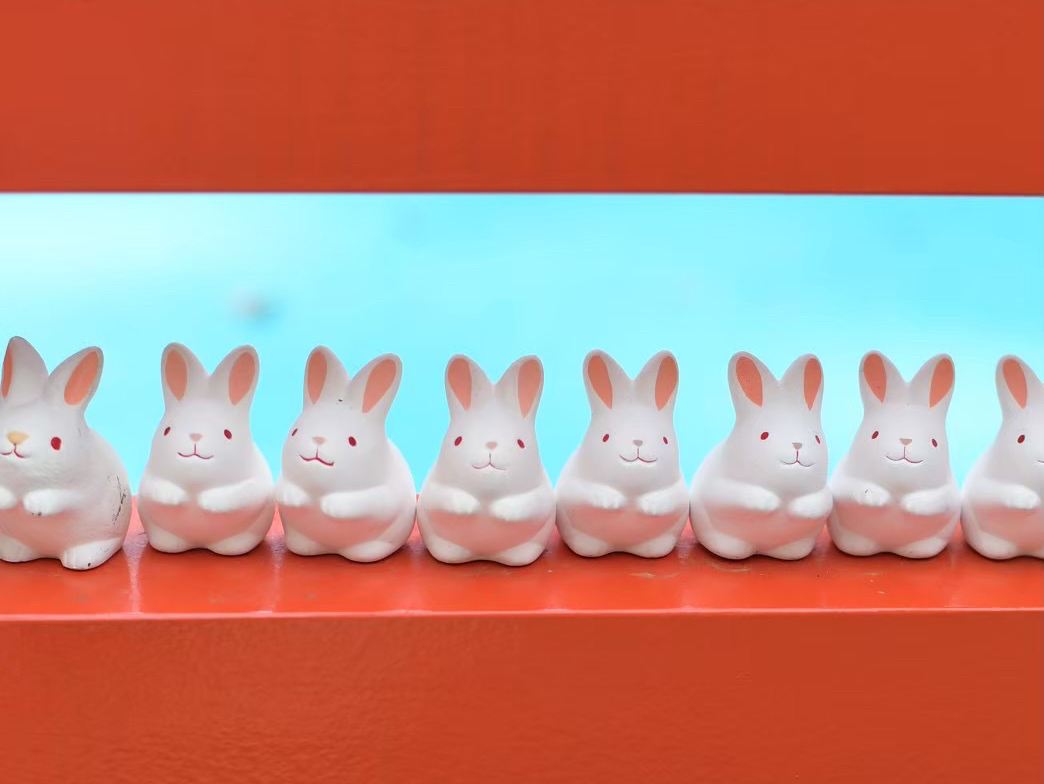 🇯🇵】うさぎだらけのパワースポット！東天王 岡﨑神社🐇 | Trip.com 京都