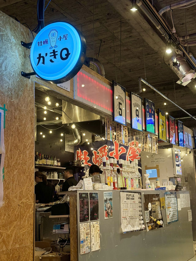 【大阪/本町】都会で楽しむ牡蠣とバーベキュー