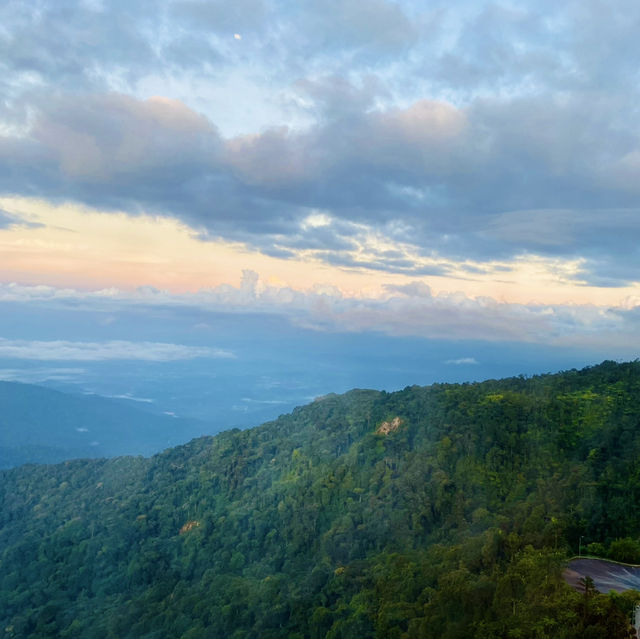 Spectacular Mountain Views from Grand Hotel Genting