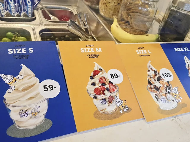 Joyjoy Ice cream yogurt 🍦