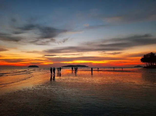 【亞庇】丹絨亞路海灘：日落晚霞美不勝收，Trip鑽石會員享受免費機場貴賓室禮遇！