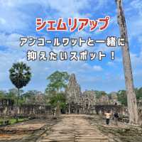 【シェムリアップ】アンコールワットと一緒に抑えたい人気スポット🇰🇭
