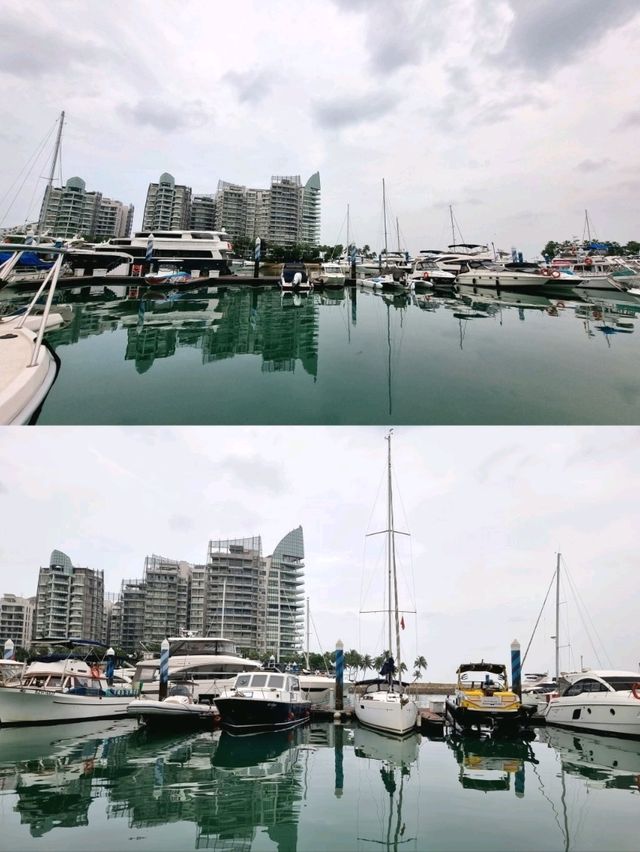 🇸🇬 A Stroll Along the Elegant Waterfront @ Sentosa Cove