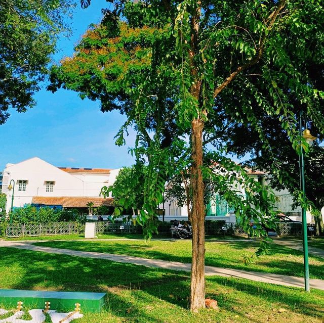馬來西亞檳城喬治城著名城市綠洲公園景點:Armenian Park，適合休閒拍照📸打卡親子遊