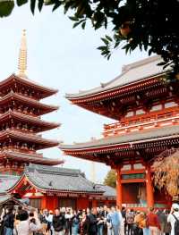 ขอพรที่ Sensoji Temple  (วัดอาซากุสะ) 