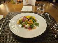 A cozy and romantic dinner at Tokyo Marriott Hotel