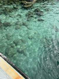 CRYSTAL CLEAR WATER AT PULAU PERHENTIAN MALAYSIA