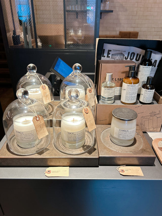 【上海/カフェ】世界に3店舗しかないLE LABO cafe🛁🫧