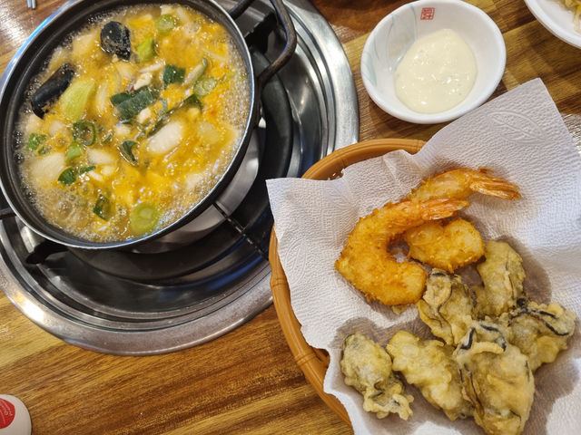 겨울엔 통영에서 굴코스 먹어야죠~ 