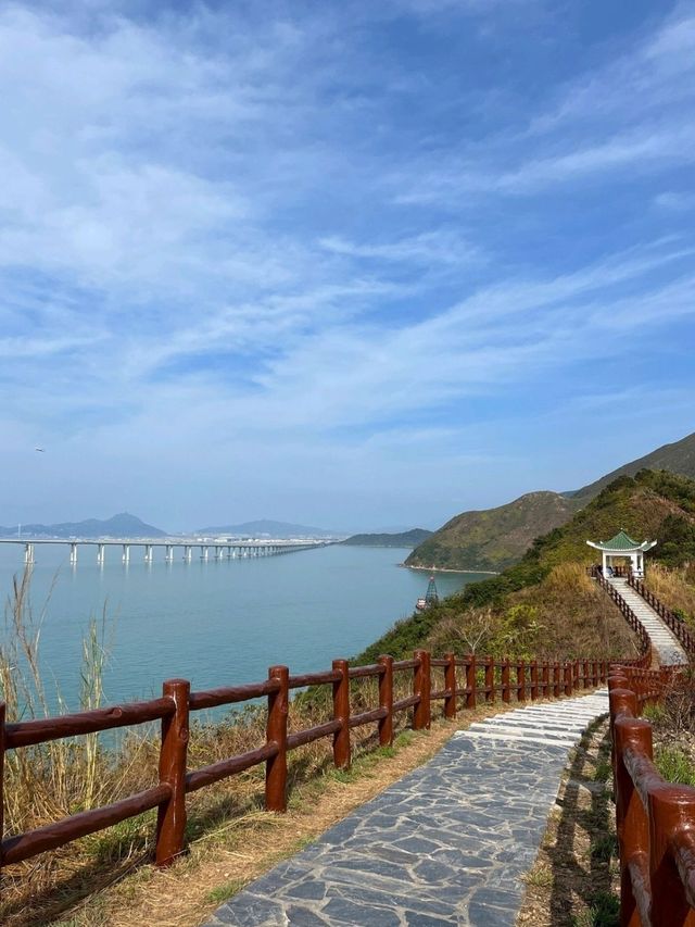 香港大澳‐浪漫海邊村落的約會之旅🏞️💖，情人節的完美選擇🌊