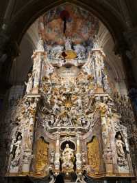 Experience how the light of god shines on Earth in Toledo