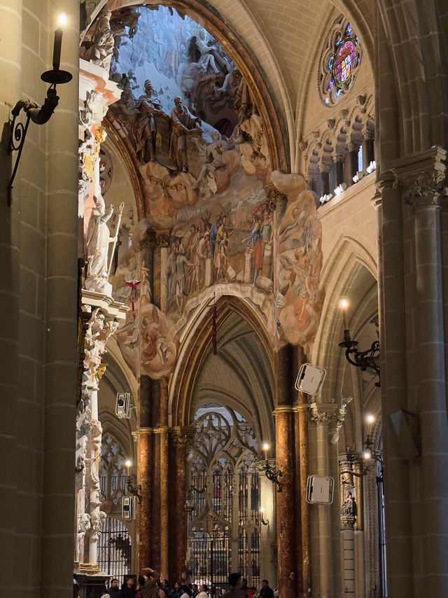 Experience how the light of god shines on Earth in Toledo