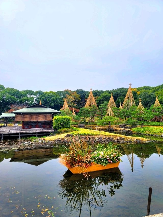 如果你熱愛日式庭園造景，相信我白鳥庭園🎋你會喜歡👍👍👍