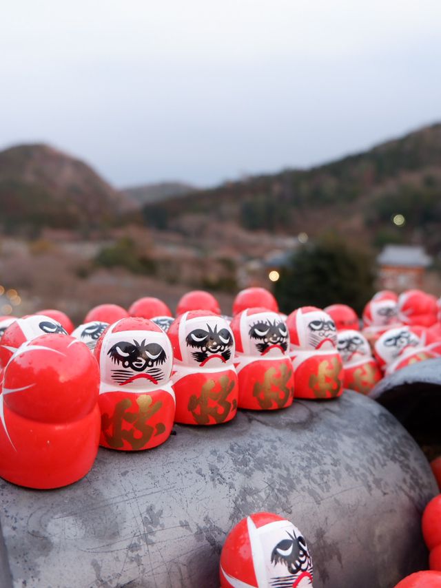 วัดที่มีแต่ดารุมะ(Katsuoji Temple)