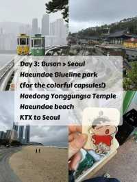 🇰🇷 SEOUL & BUSAN‼️7D6N chill itinerary 🍃
