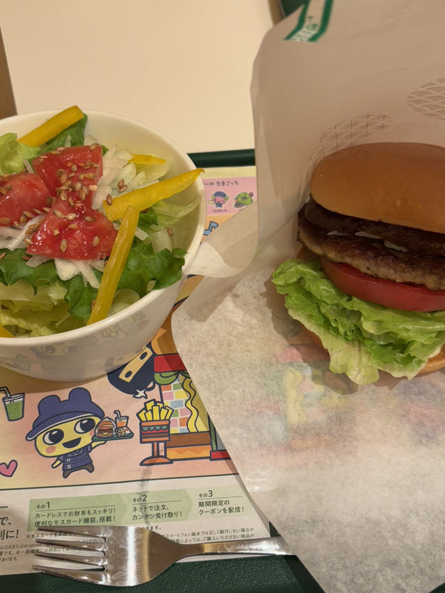 祖父母とモスでがっつり晩ごはん！河口湖フォレストモール