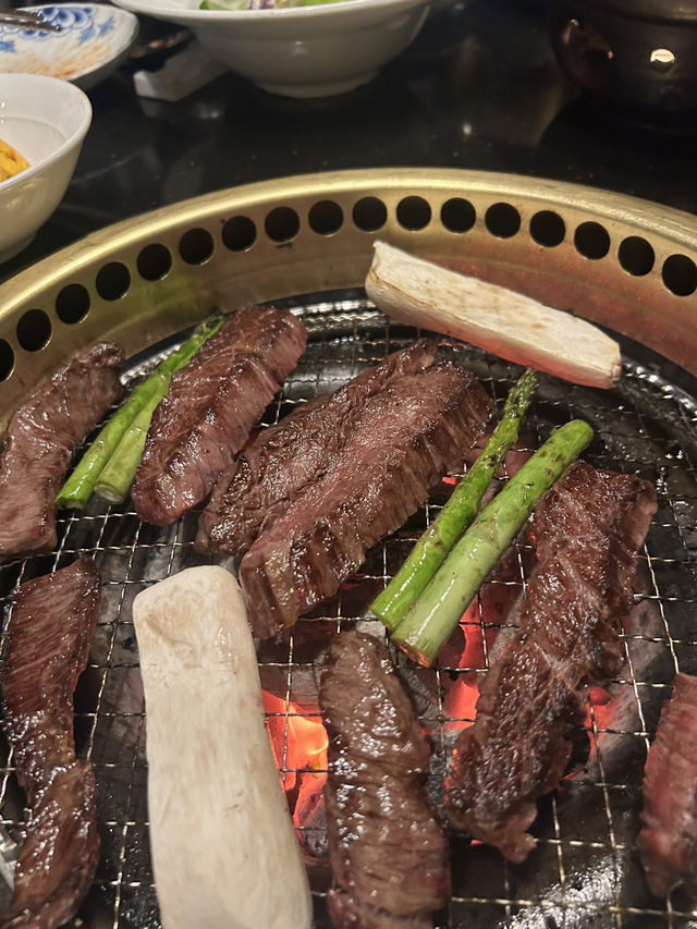 パラダイスシティにある焼肉が絶品