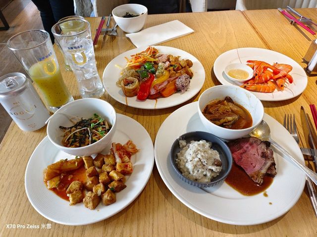 台北君悅酒店，凱菲屋Café韓國美食節 平日下午茶
