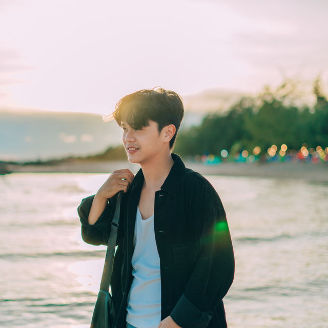 มาถ่ายรูปฟีลปูซาน กันที่หาดแสงจันทร์ 🌊🌙