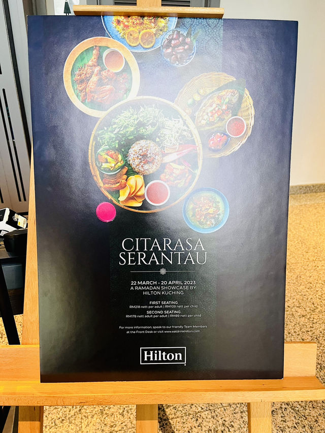 Scenic Bites by the River: Buffet Dining at Hilton Kuching’s Café