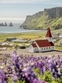 🏘️ 冰島維克鎮｜Vík í Mýrdal — 黑沙海岸的迷人小鎮