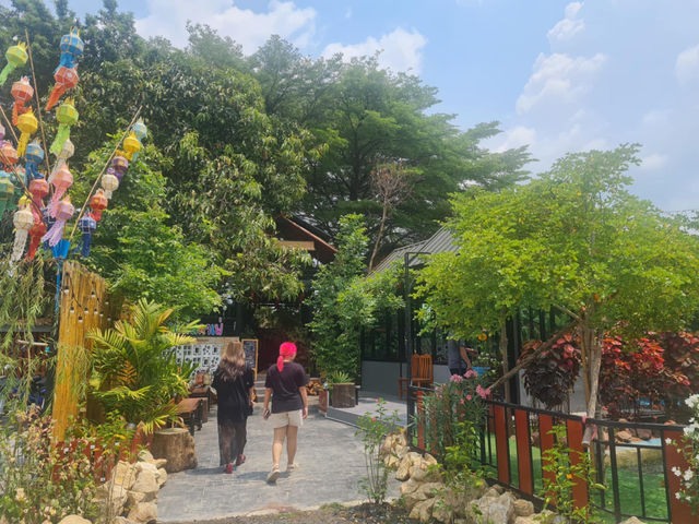 ซันโต๊ดคาเฟ่(บ้านต้นไม้ นครปฐม)คาเฟ่ลับๆ