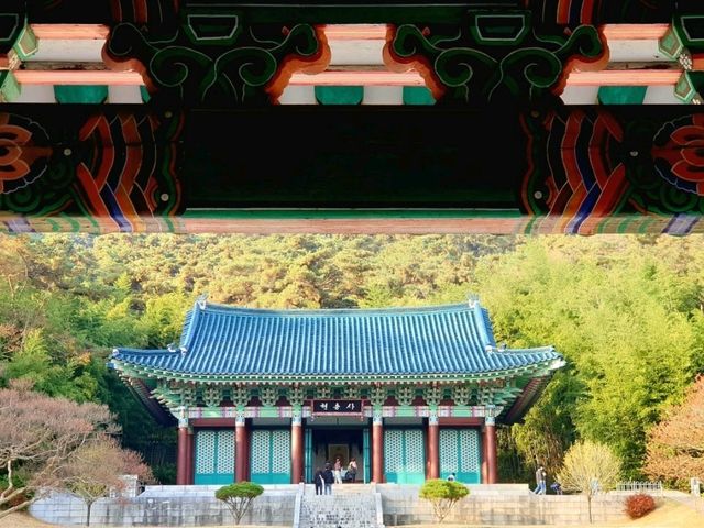 단풍이 물든 가을의 시간 – 현충사 산책