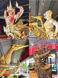 タイ王室の伝統美がここに集結。バンコクのロイヤル・バージ博物館で、壮麗な王室船に魅了されるひとときを。⚓🇹🇭✨