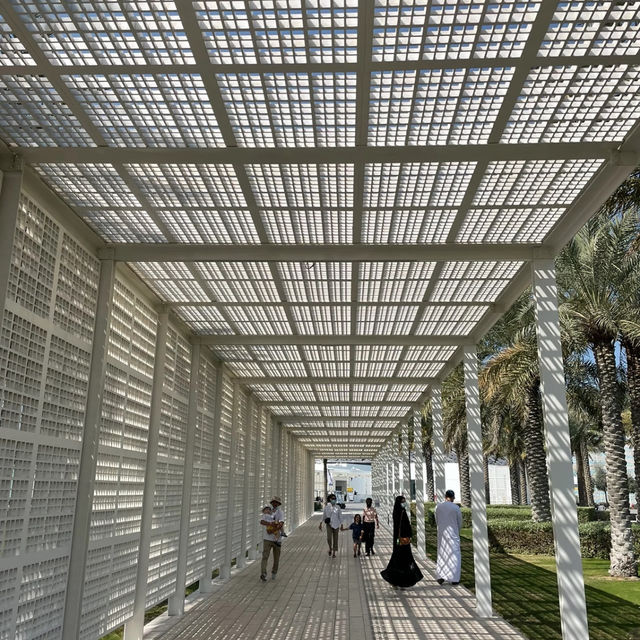 Louvre Abu Dhabi — A Masterpiece of Light and Shadow ✨🏛️