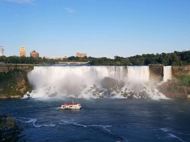 Take the Maid of the Mist tour at Niagara Falls