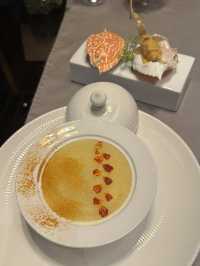 Excellent 1 Michelin star lunch fine dine