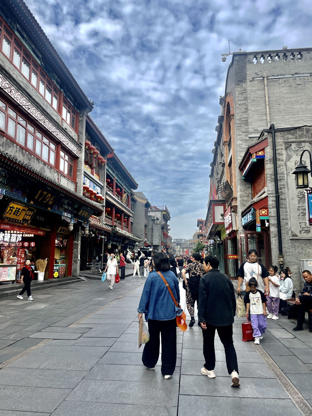 역사와 쇼핑이 만나는 곳🌸 베이징 前门大街 Qianmen Street 