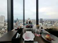 스카이 다이닝 텐구(Sky Dining 天空) ストロベリーアフタヌーンティー(딸기애프터눈티)