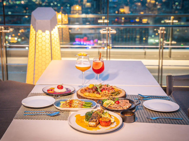 🍷✨ดินเนอร์บน Rooftop วิวสุดปัง พิกัดพัทยา