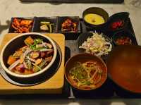 I had this nice rice set at Seolleung