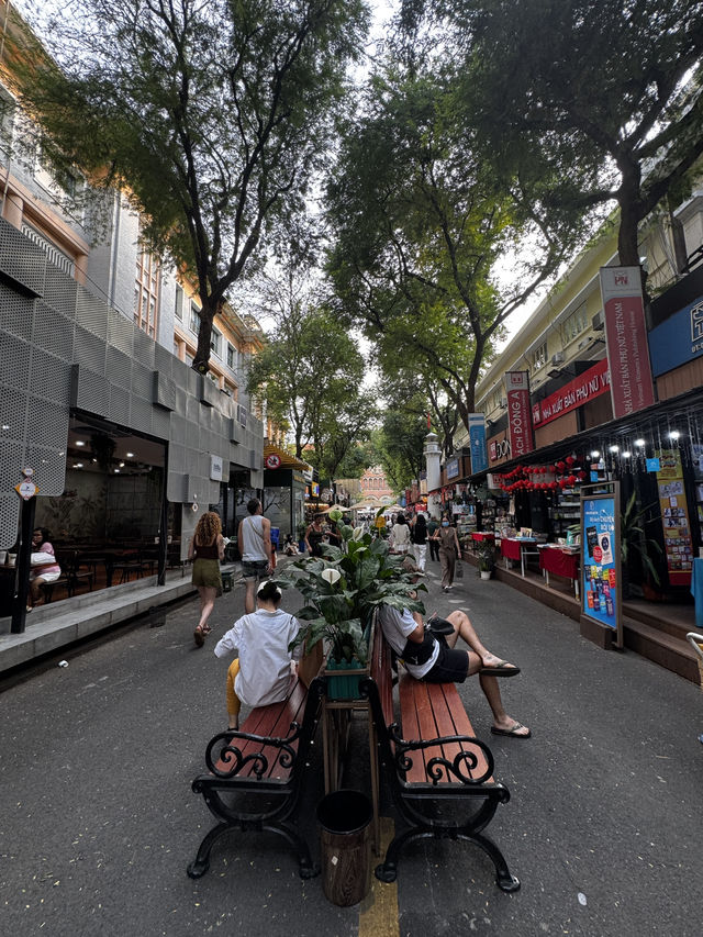 Bookstreet in Ho Chi Minh