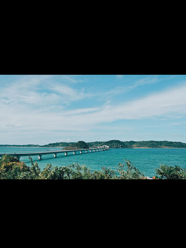 🌉角島大橋｜まるで海外！コバルトブルーの海に架かる絶景ロード