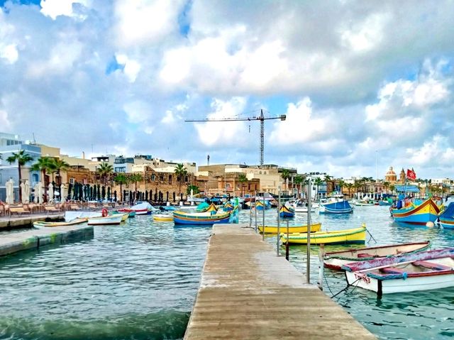Marsaxlokk fishing village in Malta is unique