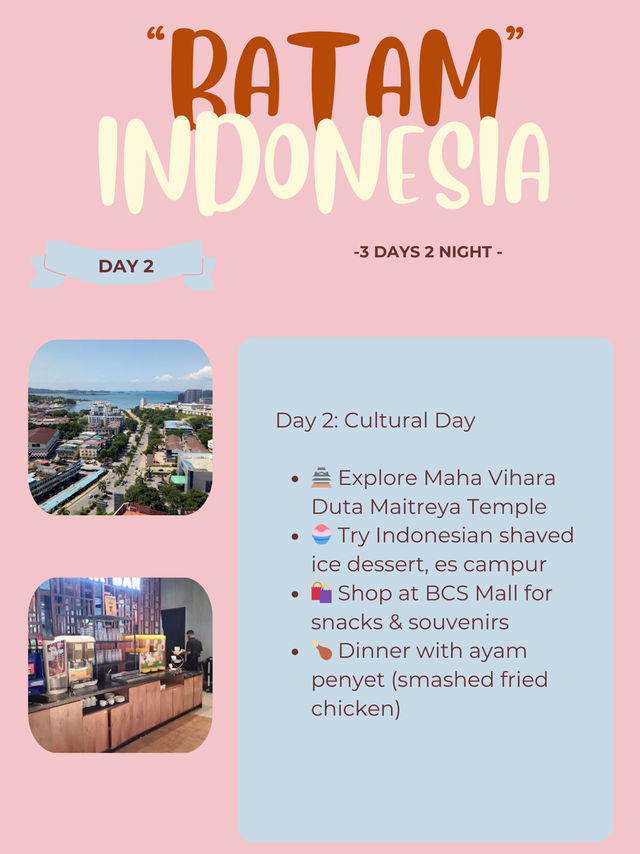 🇮🇩 Batam Itinerary 2: Culture & Food 🍜🏯
