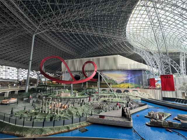 Speed Meets Art🚗! Ferrari world, amazing for car lovers!!