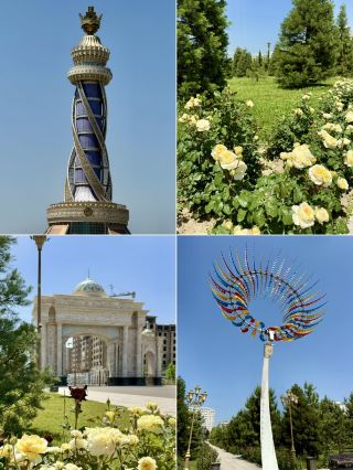 🏛️ City Walk Through Dushanbe, Tajikistan
