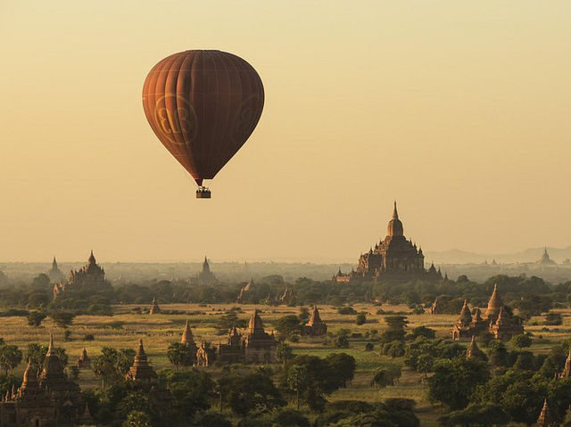 Balloons over Bagan