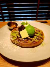 Matcha Waffle Dream🍵in Phnom Penh