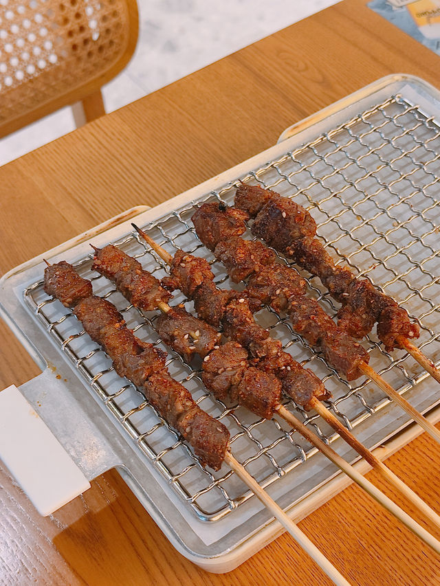 小野人串燒肉海鮮任你揀  