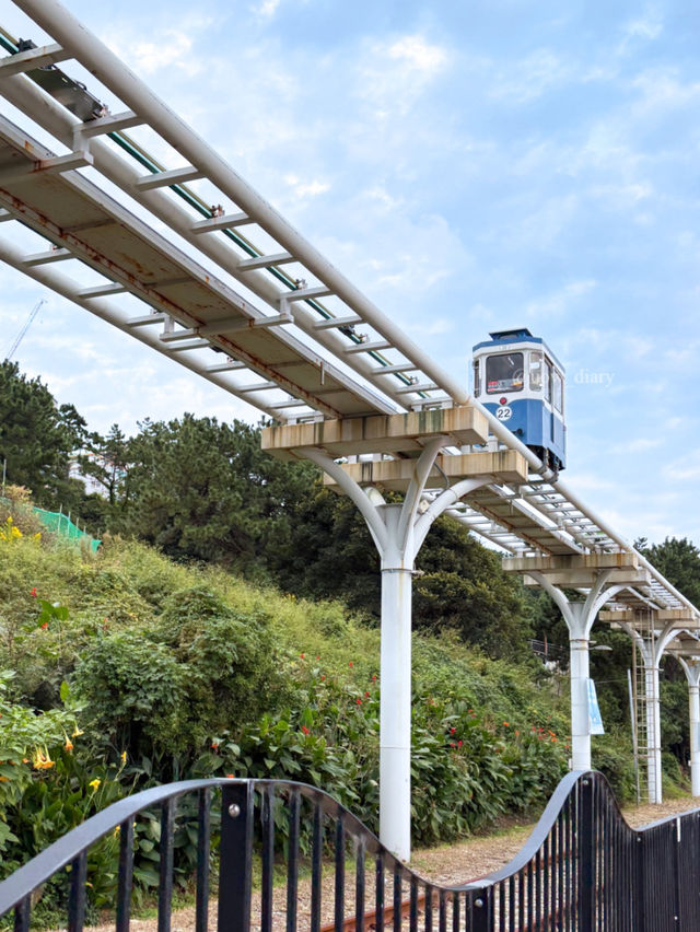 🚠✨ 보기만 해도 기분 좋아지는 부산 스카이캡슐 💙 