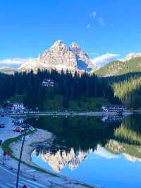Lake Misurina cross