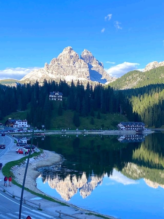 Lake Misurina cross Lake Misurina cross