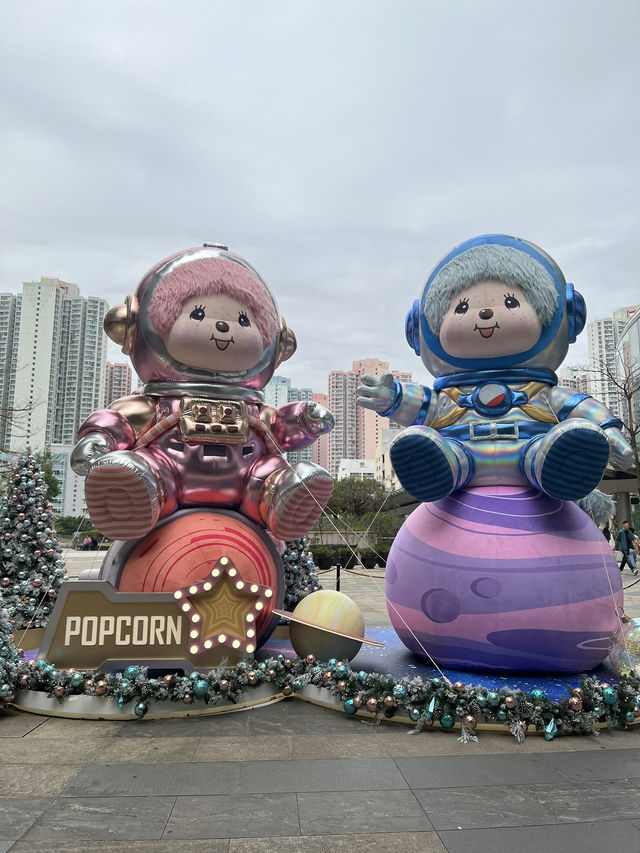 Monchhichi聖誕銀河基地登陸香港將軍澳PopCorn Monchhichi聖誕銀河基地登陸香港將軍澳PopCorn